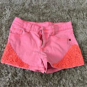 Pink and Orange Girl’s Shorts